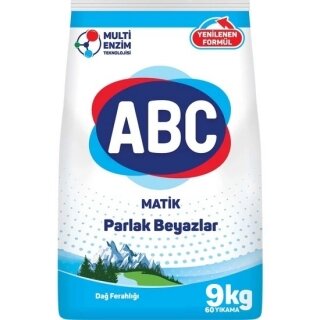 ABC Parlak Beyazlar Toz Çamaşır Deterjanı 9 kg Deterjan kullananlar yorumlar
